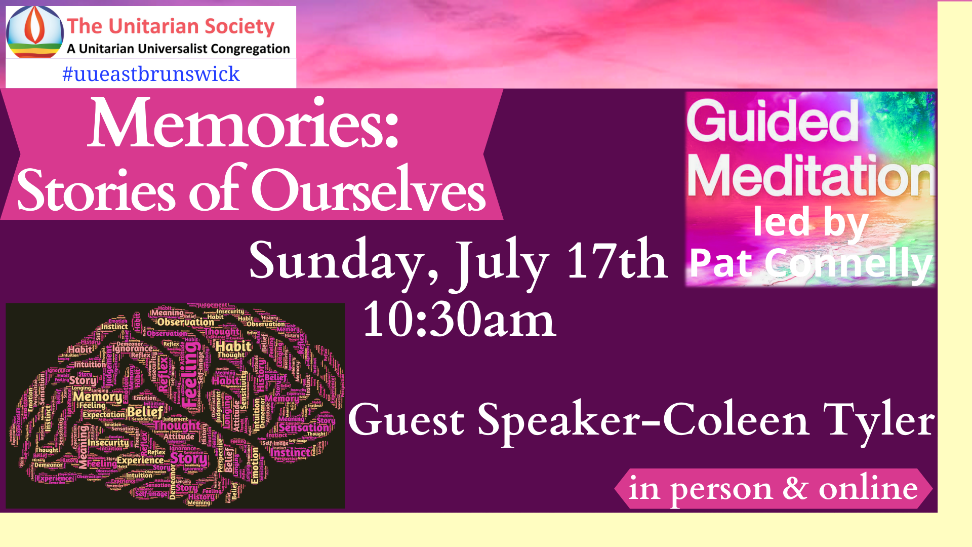 Sunday Service — July 17th, 2022, 10:30AM